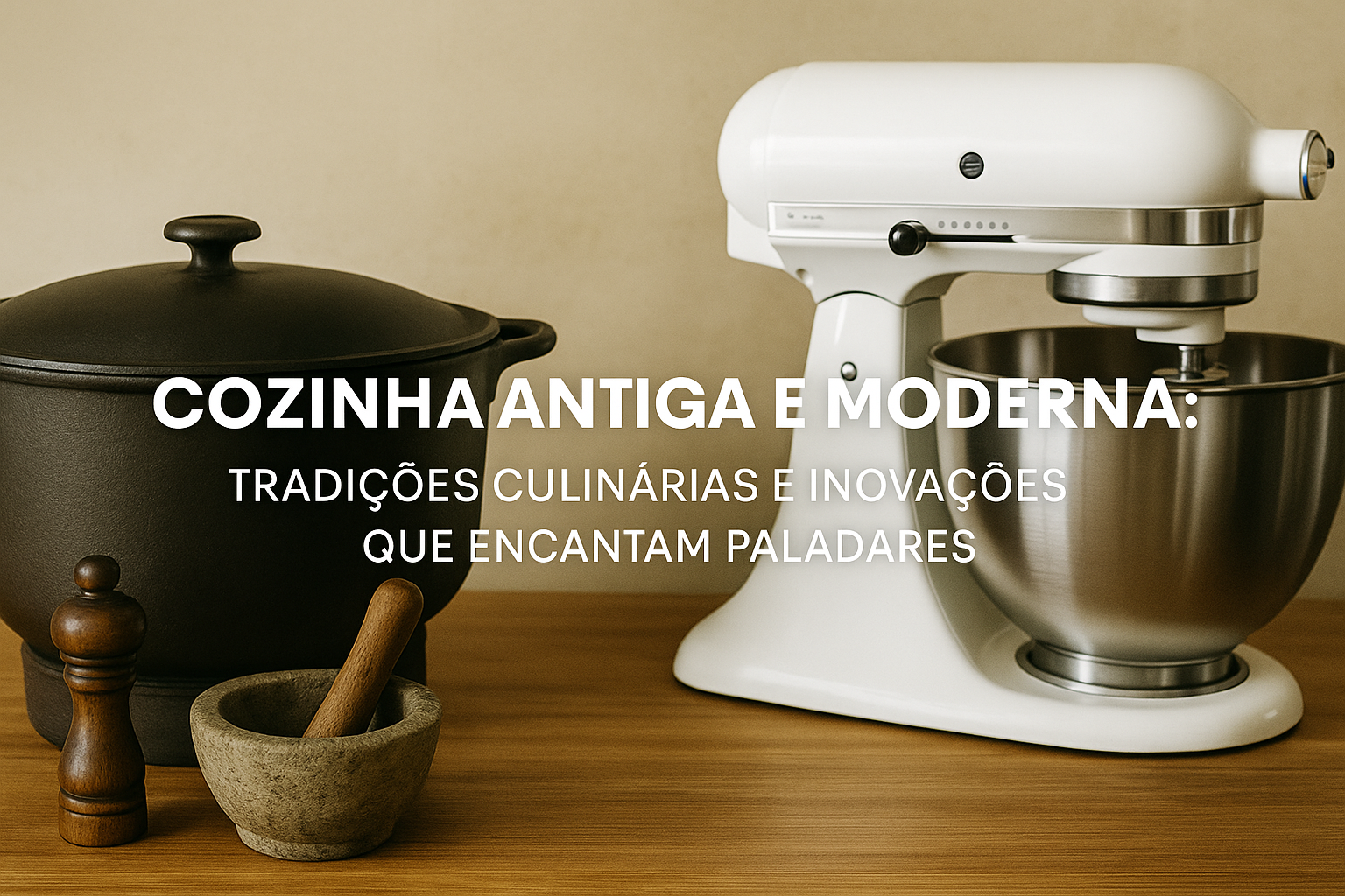 Cozinha Antiga e Moderna: Tradições Culinárias e Inovações que Encantam Paladares